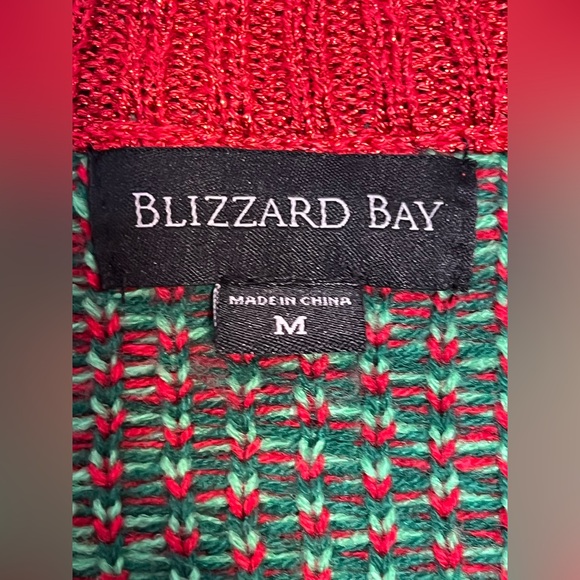 Ugly Christmas Sweater Vanity TO: THE WORLD FROM: SANTA EUC Women’s Sz M - Picture 7 of 11